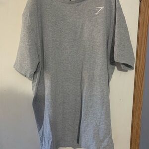Gymshark Light Gray Short Sleeve Tee